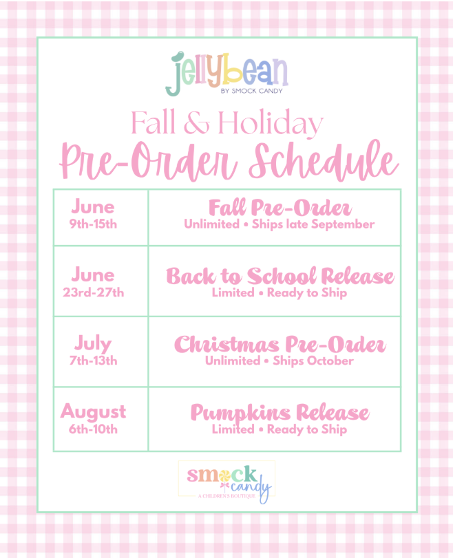 Jelly Bean Upcoming Pre Order Schedule