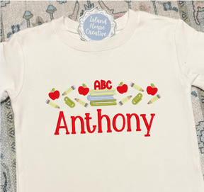 Boy's Book Stack T-Shirt