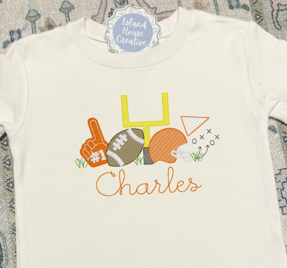 Boy's Go Team Game Day Shirt
