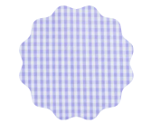 Gingham Lilac