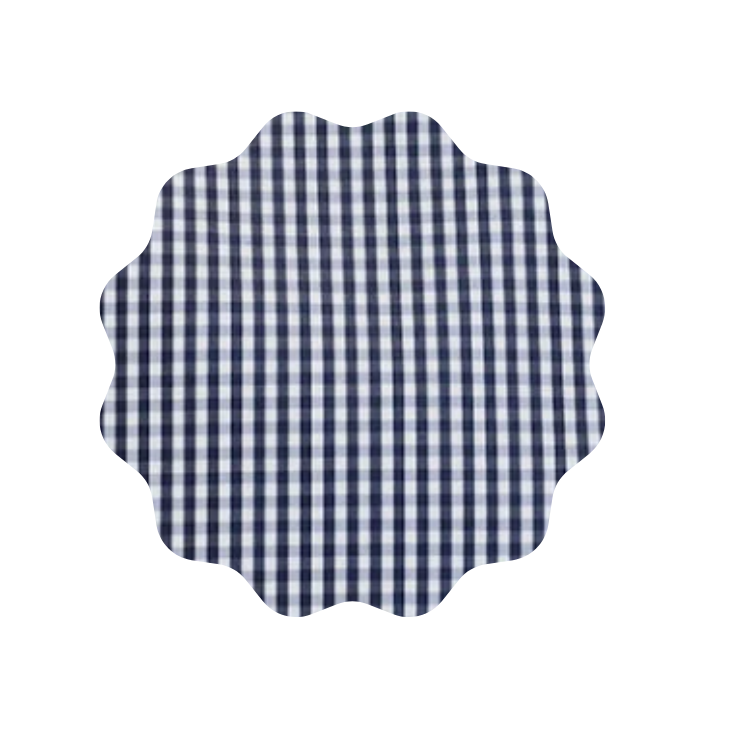 TRVL Navy Gingham