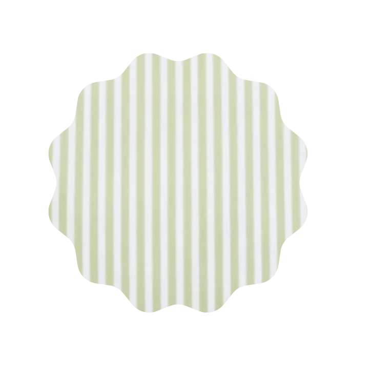 New Pimlico Stripe- Sage