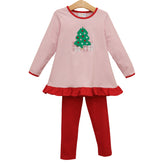 Underneath The Tree Ruffle Pants Set