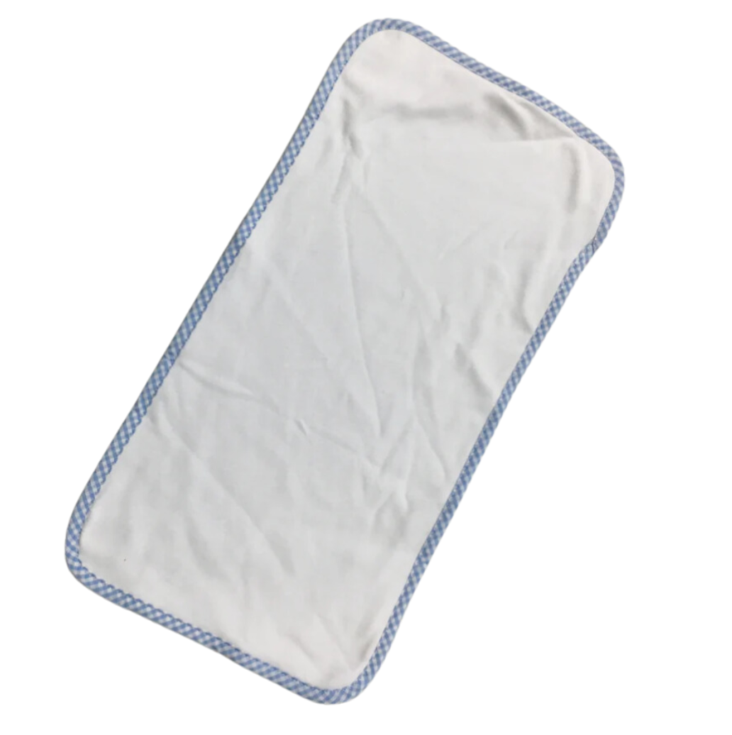 Gingham Burp Cloth