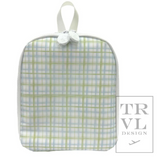 TRVL Lunch Box Bring It- Green Classic Plaid