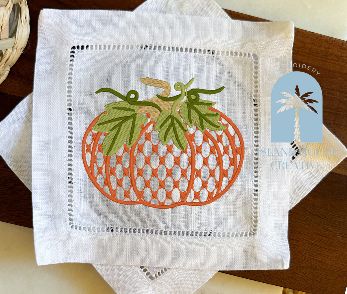 Pumpkin Cocktail Napkins