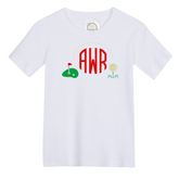 Boy's Monogram Golf Tshirt