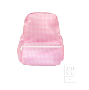 TRVL Mini Backpacker- Gingham Collection (Multiple Colors)