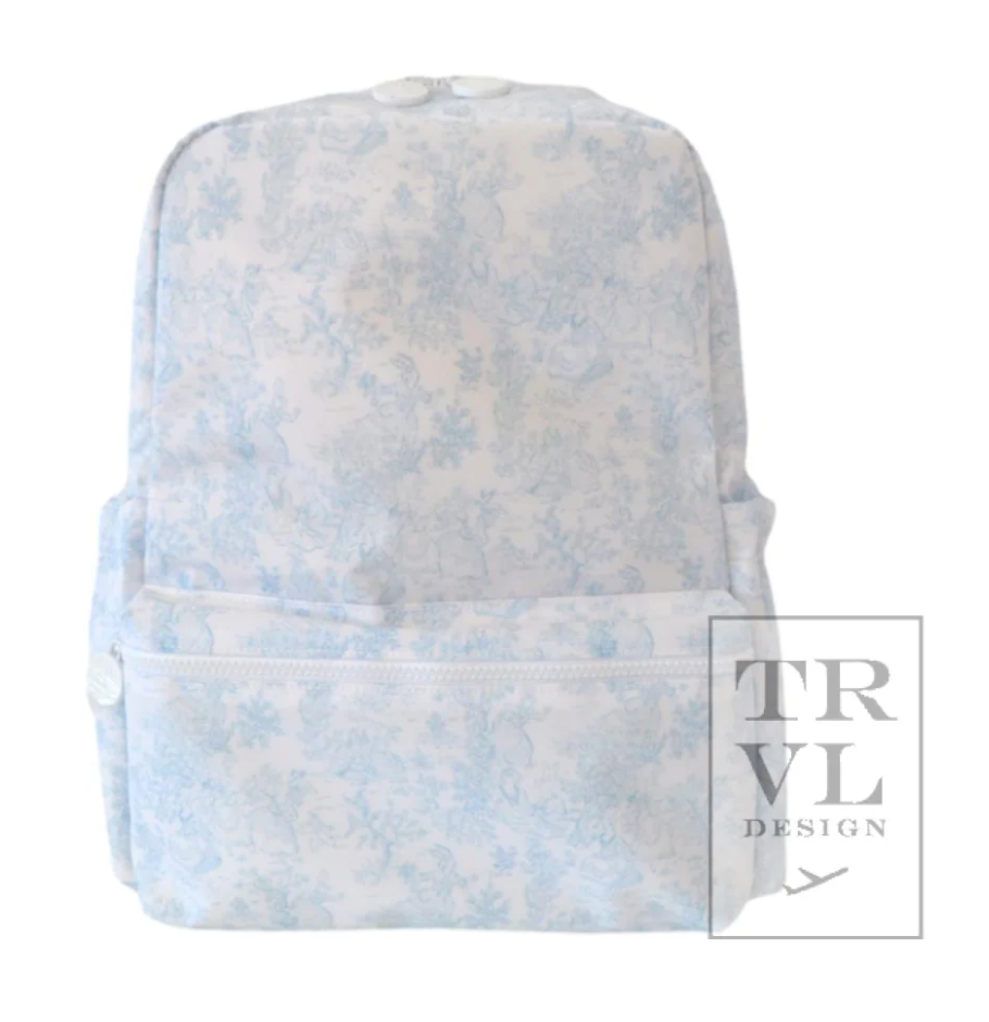 TRVL Backpacker- Bunny Toile Collection