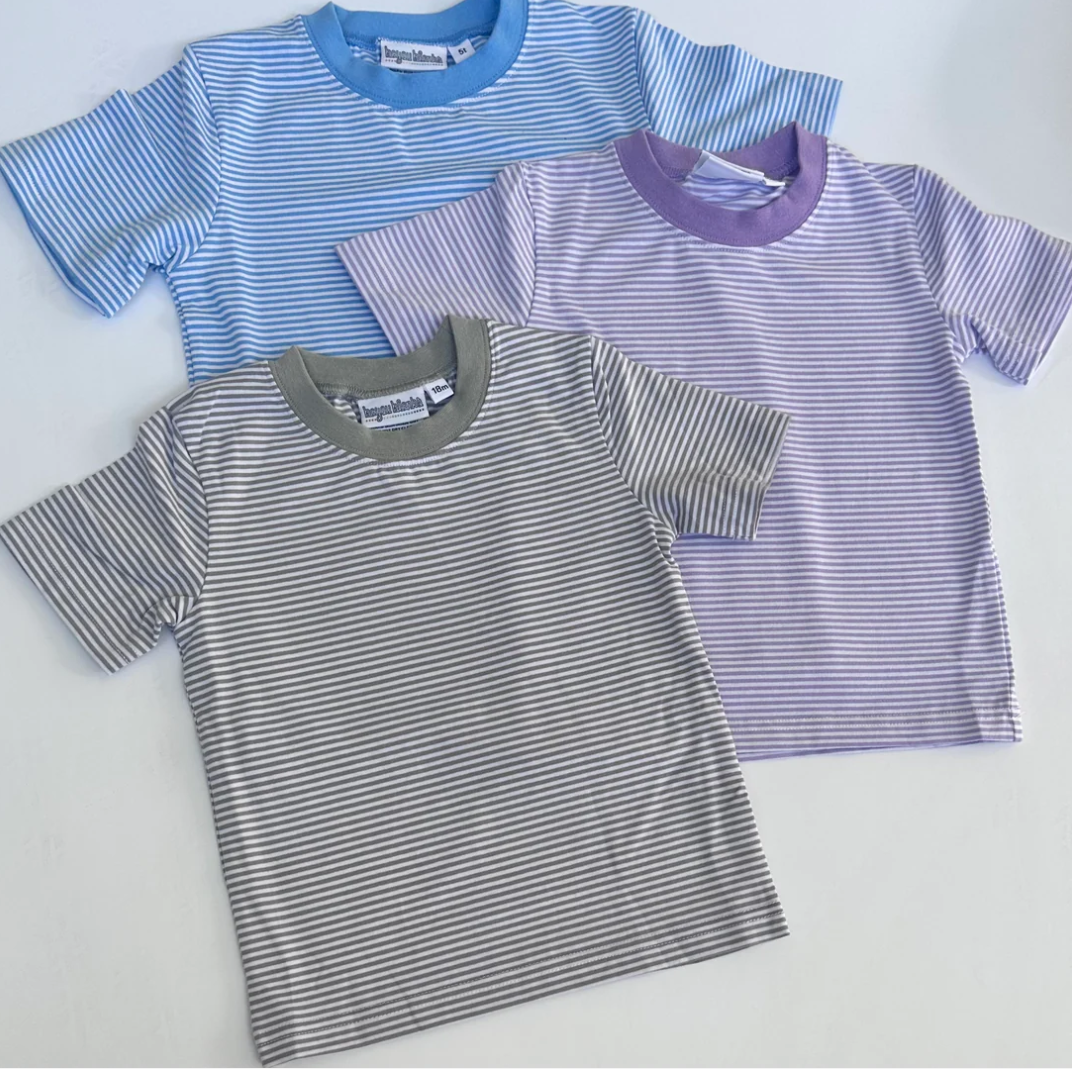 Stripe Short Sleeve Shirt (more colors)