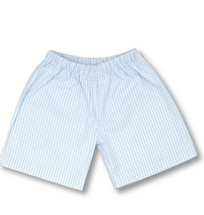 Boy's Gingham Shorts