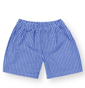 Boy's Gingham Castle Shirt Set