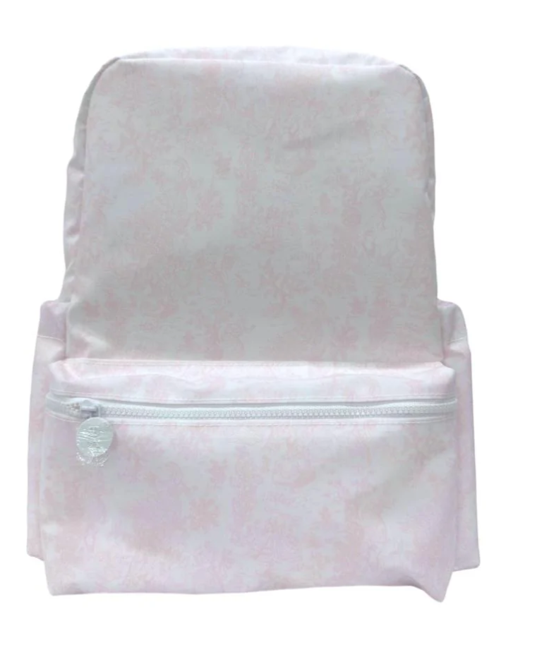Backpacker- Pink Bunny Toile