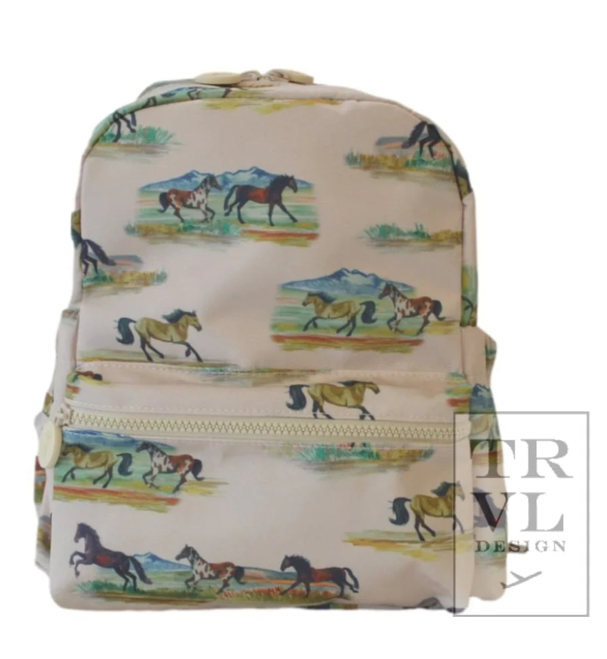 TRVL Mini Backer- Wild Horses