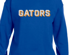 Custom Adult Collegiate Crewneck Sweatshirt