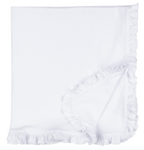 Baby Girl Ruffle Blanket