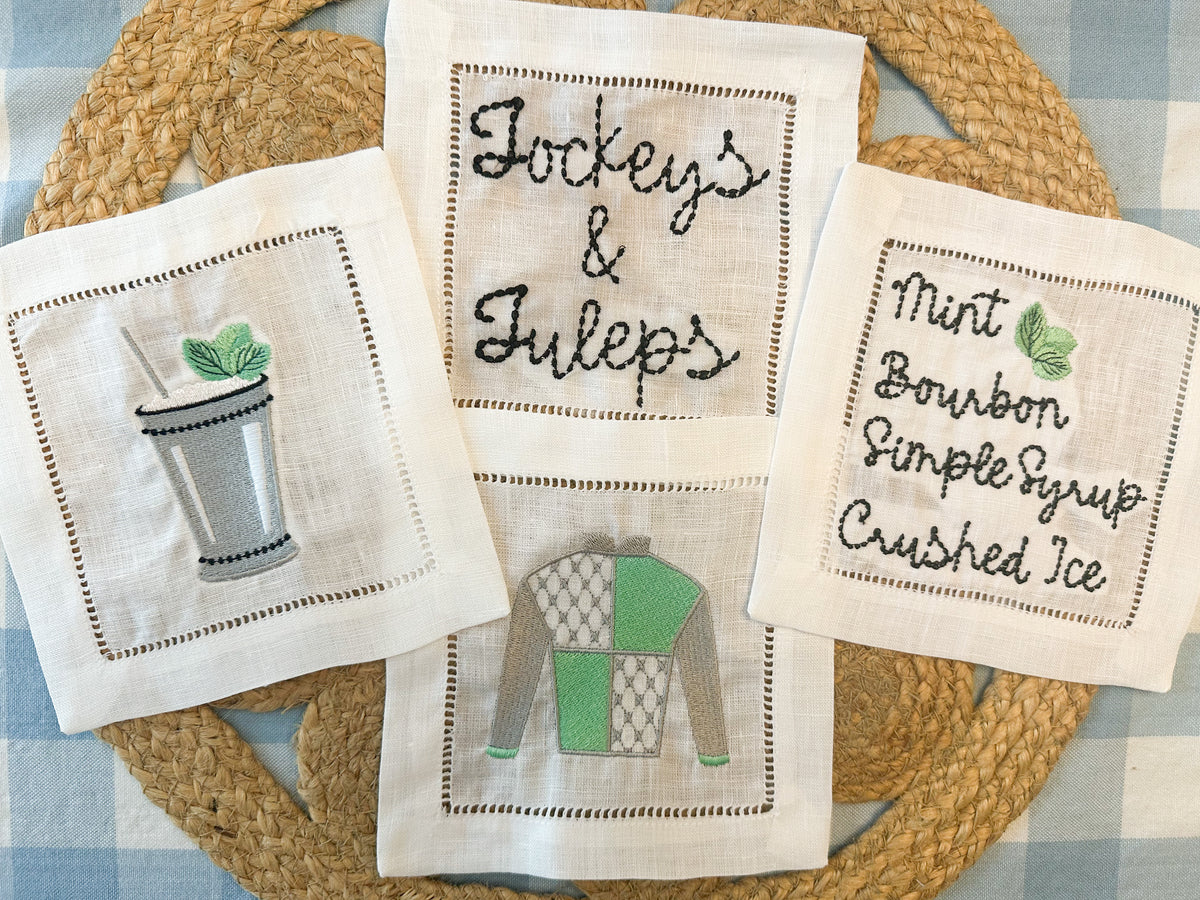 Mint Julep Derby Cocktail Napkins