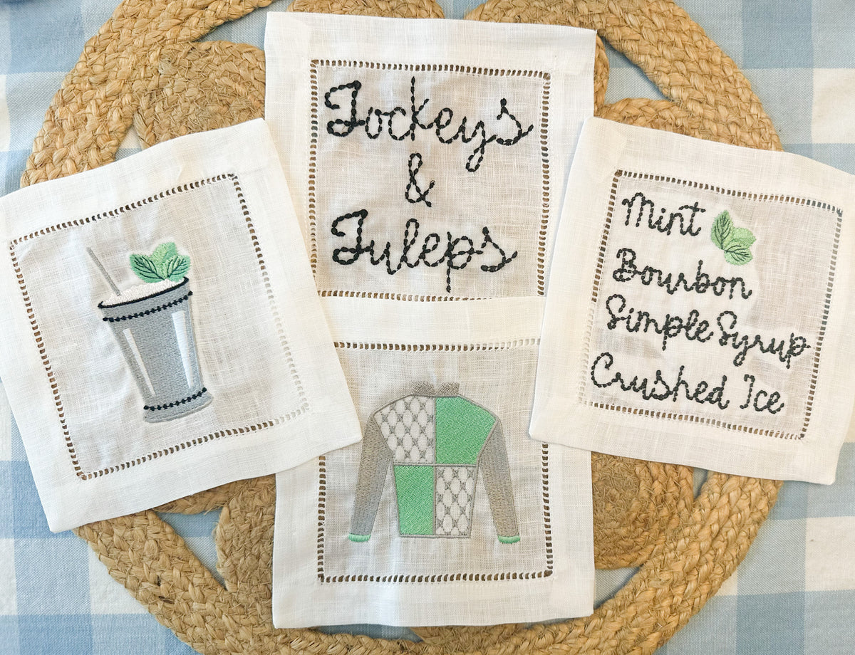 Mint Julep Derby Cocktail Napkins