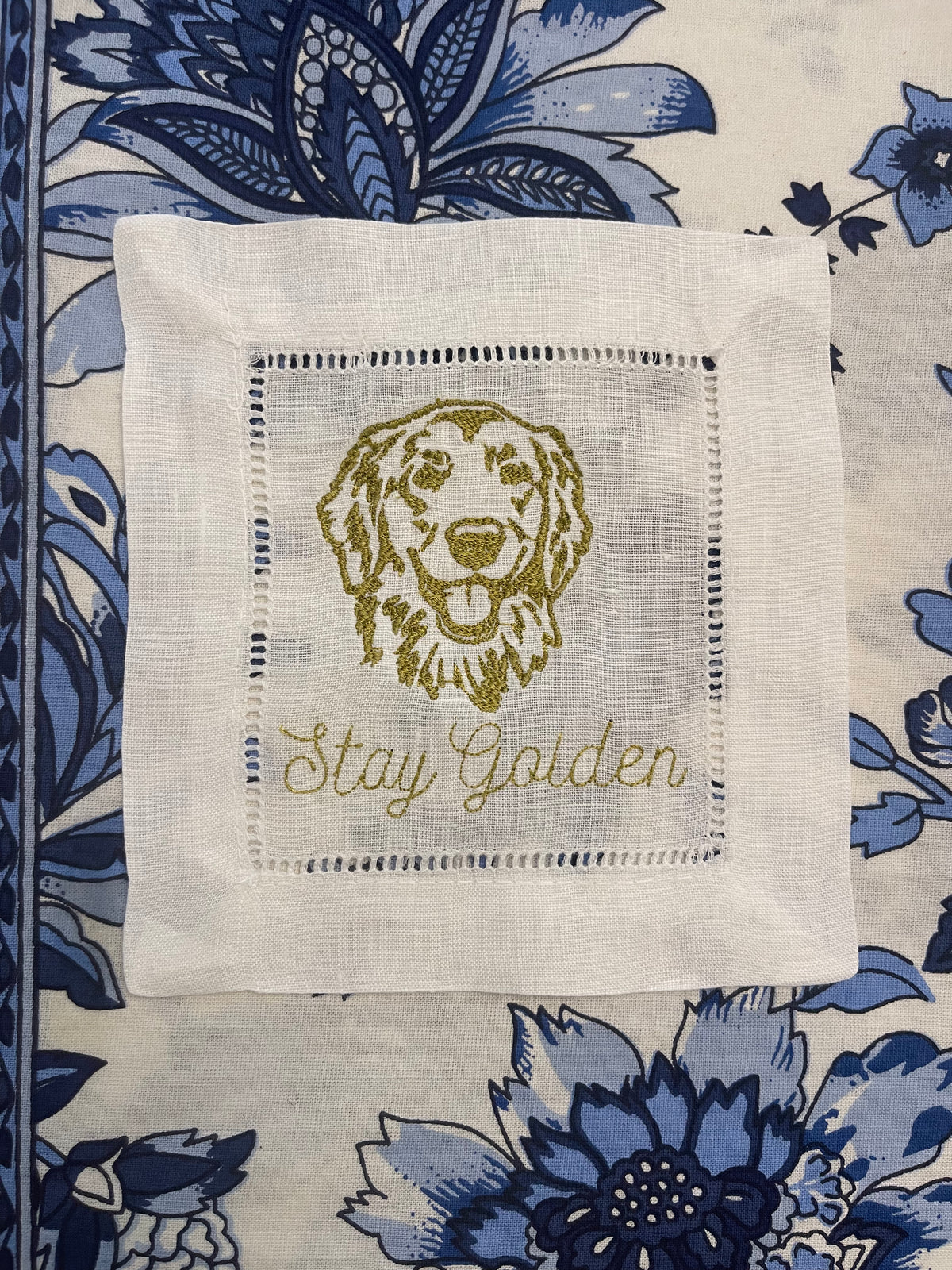 Stay Golden (Retriever) Cocktail Napkins