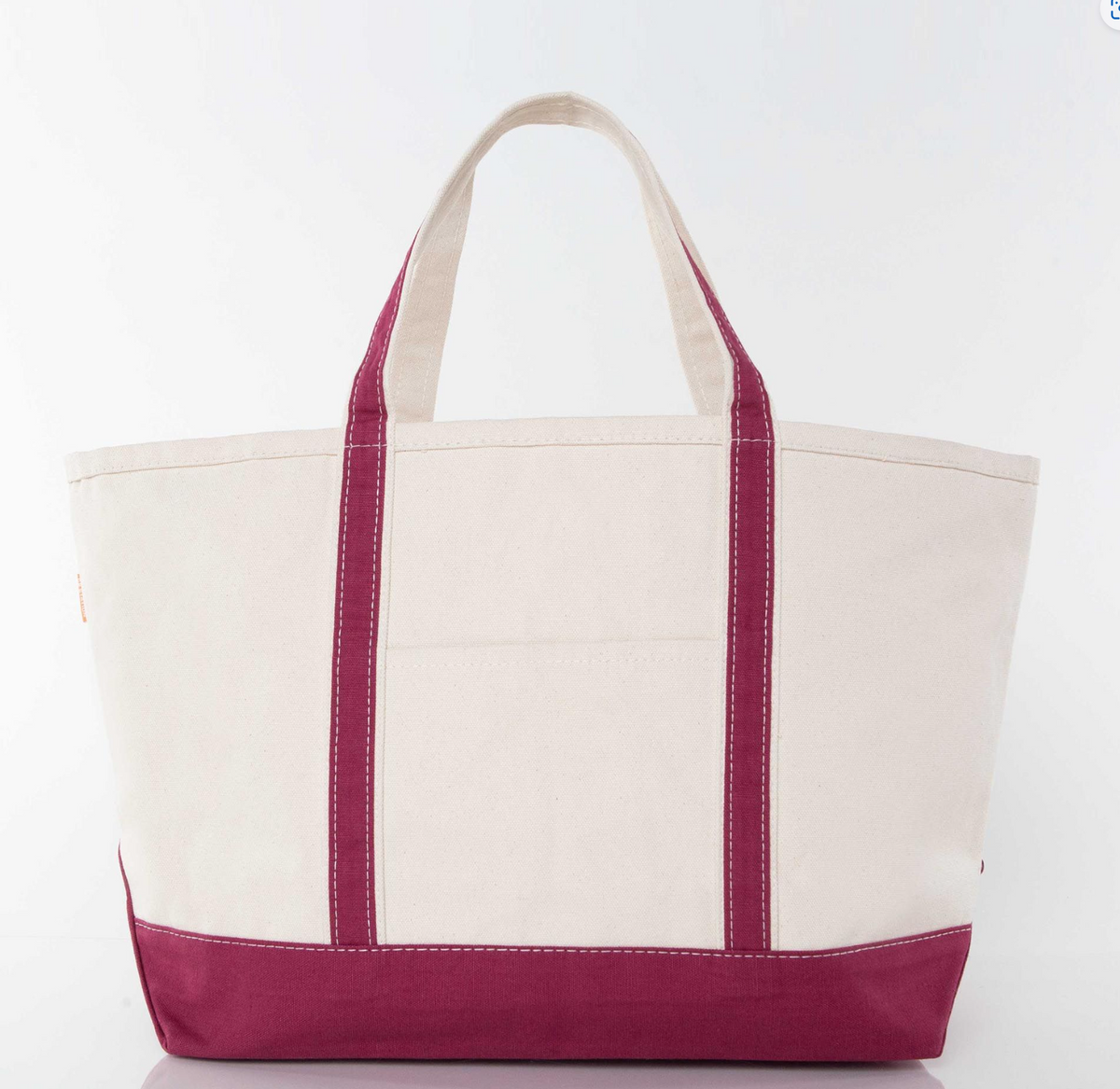 Classic Canvas Beach Tote